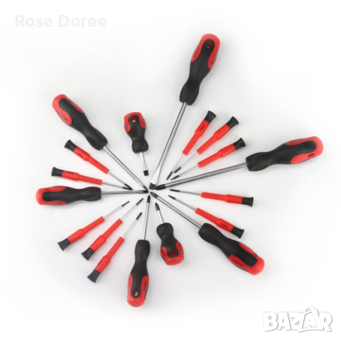 18бр. Комплект отвертки MAR-POL, снимка 1