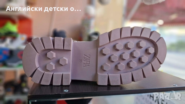 Английски боти с мемори стелка-ZARA , снимка 9 - Детски боти и ботуши - 38189602