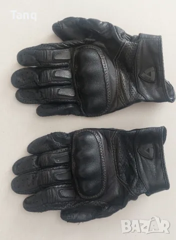 Мото ръкавици от естествена кожа 