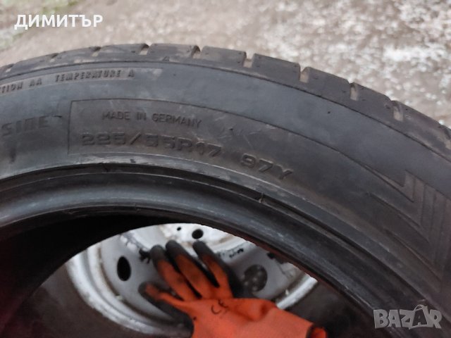 2бр.летни DUNLOP 225/55/17 97Y DOT 3118, снимка 7 - Гуми и джанти - 41123943