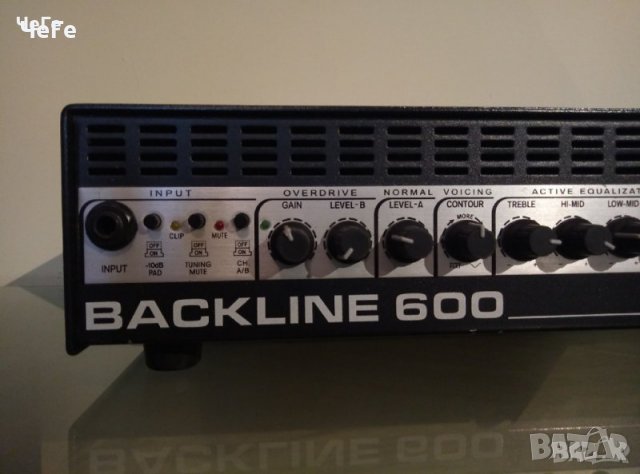 Gallien Krueger Back Line 600 Bass глава , снимка 2 - Китари - 33894979