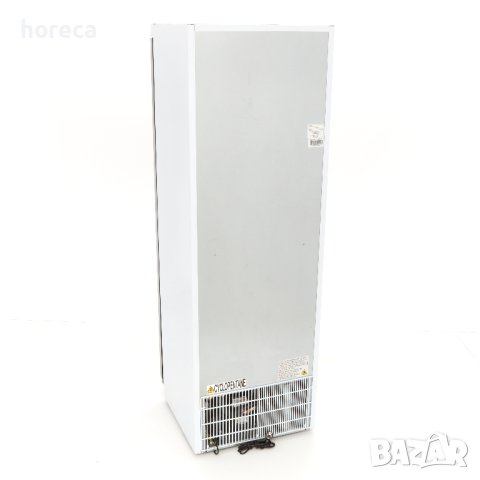 Фризер 400л - 6 Фиксирани рафта и стъклена врата /Бял/, снимка 2 - Витрини - 44371792
