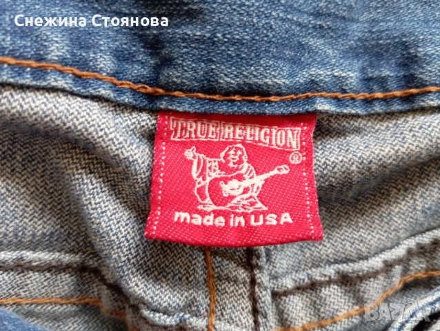 Нетрадиционни True Religion, модел пачуърк, снимка 3 - Дънки - 53695777