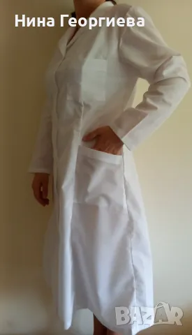 Ново работно облекло - тип ”манта” на ниски цени, 100 % памук., снимка 7 - Лаборатория - 50272878