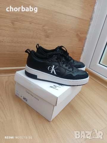 Дамски сникърси от естествена кожа Cavin clean 