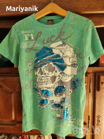 Ed Hardy By Cristian Audigier, снимка 2 - Тениски - 53709190