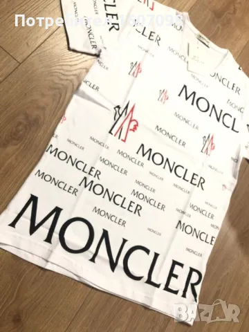 Мъжка тениска moncler, снимка 2 - Тениски - 48476416