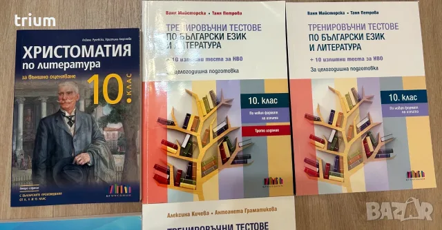 Учебници и помагала за 10 клас , снимка 2 - Учебници, учебни тетрадки - 56203840