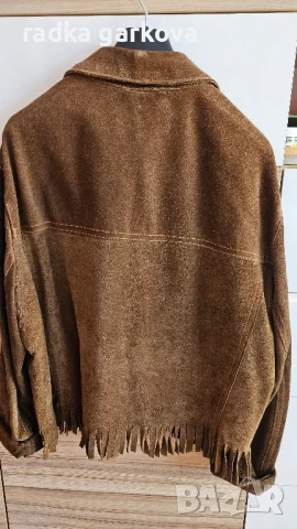 Велурено яке , снимка 2 - Якета - 50959694