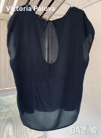 LUXURY копринена  блуза  CUSTOMMADE  Дания, снимка 6 - Корсети, бюстиета, топове - 41561469