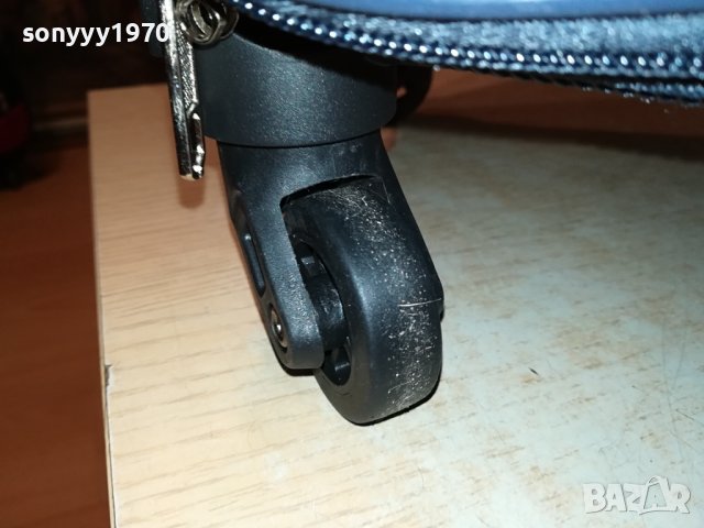 куфар с колелца-нов текстил 0908231143, снимка 12 - Куфари - 41802529