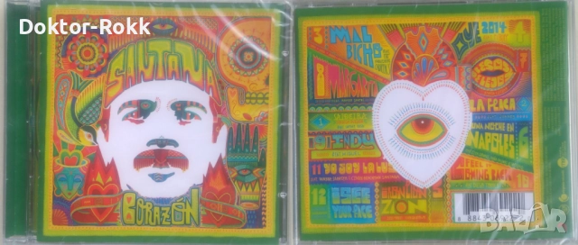 Santana - оригинални и неофициални дискове, снимка 3 - CD дискове - 39125473