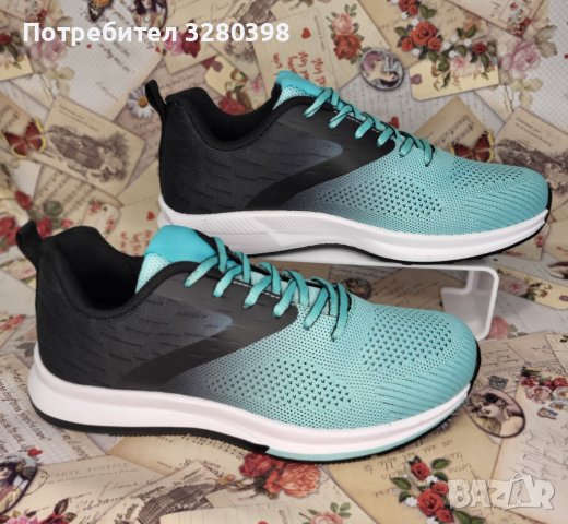 Спортни дамски маратонки с мрежа и лека гъвкава подметка модел: 815-28