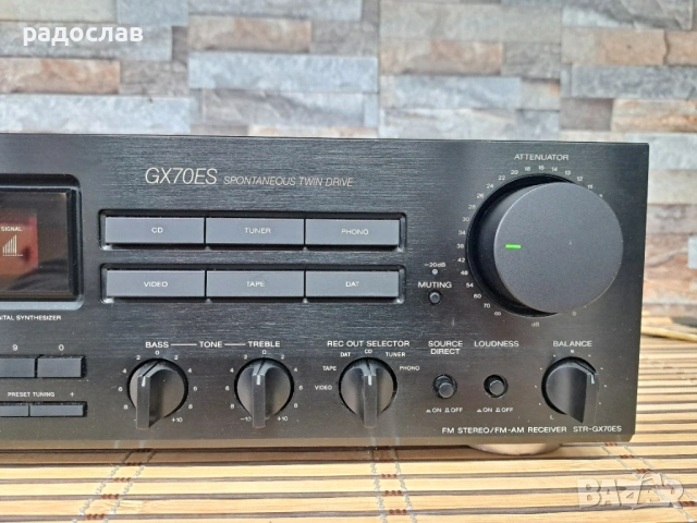 Sony STR-GX 70 ES, снимка 3 - Ресийвъри, усилватели, смесителни пултове - 53296703