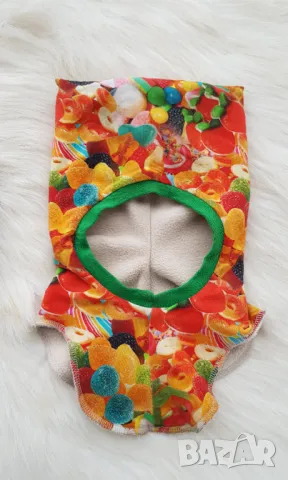 Детска шапка балаклава размер 1-3 години, снимка 2 - Шапки, шалове и ръкавици - 48422752