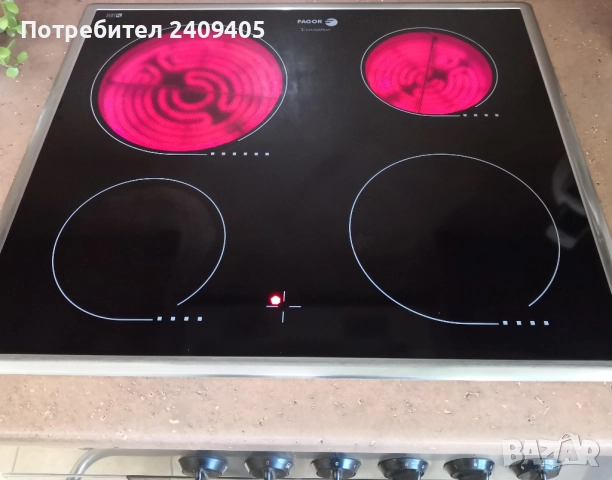 Фурна и стъклокерамичен плот FAGOR за вграждане, снимка 3 - Печки, фурни - 52335312