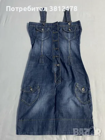 FANCO JEANS Дамски дънков сукман, снимка 1