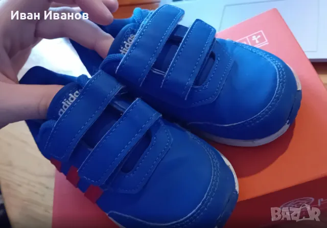 Оригинални детски маратонки Adidas - номер 25, снимка 4 - Детски маратонки - 49541426
