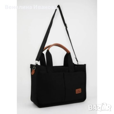 Дамска текстилна чанта в бизнес дизайн 35*13.5*26см, снимка 1