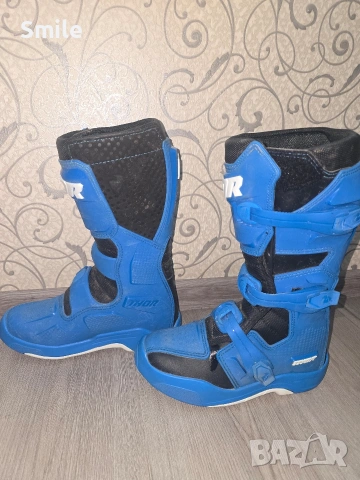 Мото ботуши Thor, снимка 2 - Детски боти и ботуши - 53493989