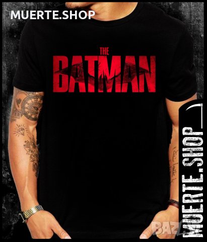 Тениска с щампа THE BATMAN 2022 LOGO