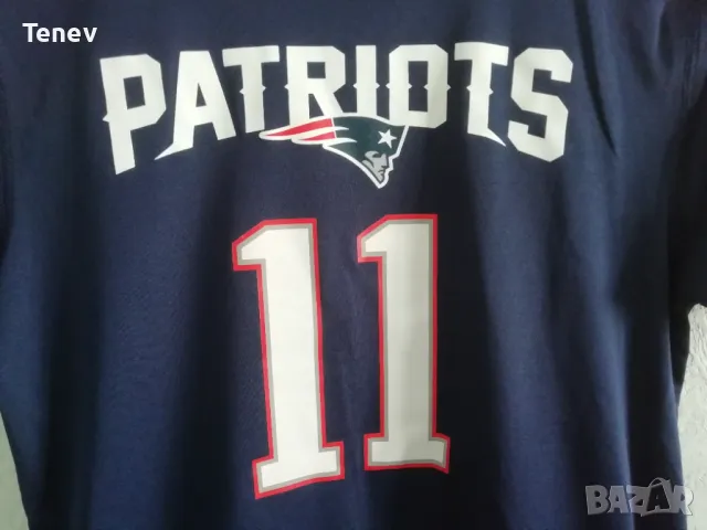 New England Patriots #11 Julian Edelman NFL оригинална тениска фланелка НФЛ , снимка 4 - Тениски - 48812724