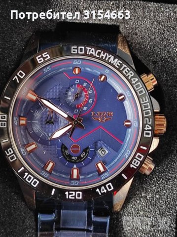 Луксозен мъжки часовник , снимка 1 - Луксозни - 39921256