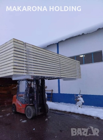 Покривен термопанел 40мм бял 3 ребра , снимка 2 - Строителни материали - 51576700