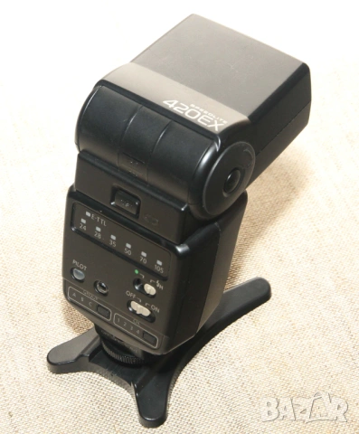 светкавица Canon speedlite 420EX, снимка 2 - Светкавици, студийно осветление - 53396295