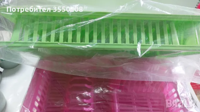 Нов, сушилник за чинии, снимка 4 - Аксесоари за кухня - 48650705