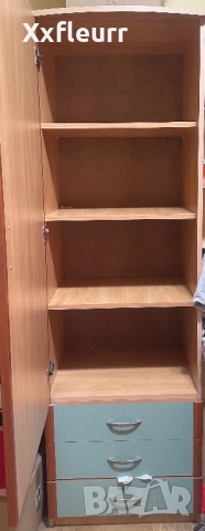 Двукрилен гардероб/бюро и легло, снимка 3 - Гардероби - 51809532