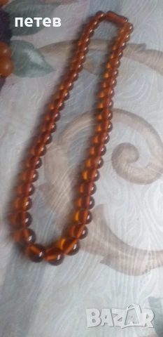 Кехлибарен гердан., снимка 5 - Антикварни и старинни предмети - 53061698