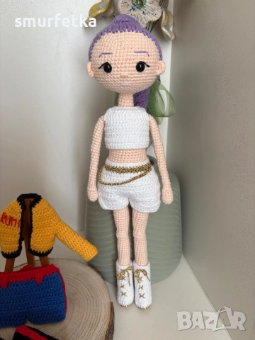 Плетена кукла Руми, снимка 2 - Кукли - 53567686