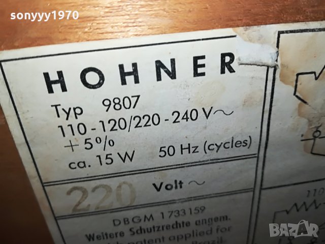 hohner organa-made in germany 2808211614, снимка 14 - Синтезатори - 33949534