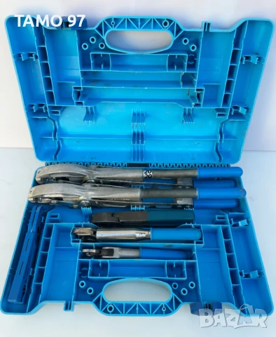 JRG Sanipex - Комплект инсталационни клещи за метални и пластмасови водопроводни тръби, снимка 2 - Клещи - 51114415