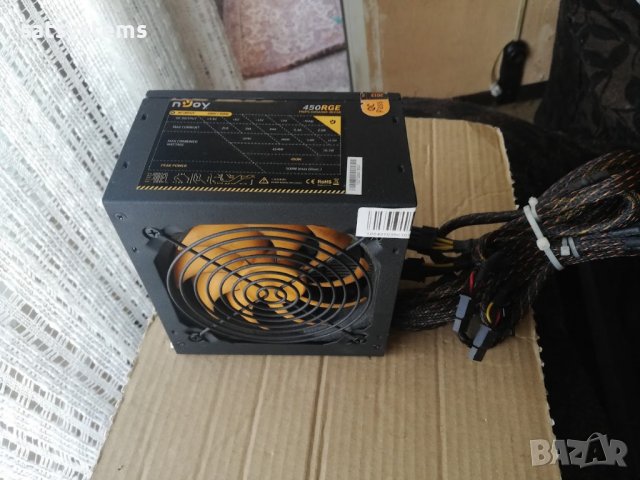 Компютърно захранване 450W NJOY 450RGE 120mm FAN, снимка 9 - Захранвания и кутии - 41488172