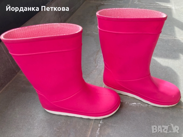 Детски гумени ботуши Декатлон 28/29 , снимка 4 - Детски боти и ботуши - 51993778