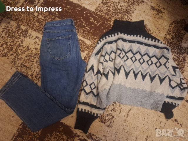 Дамски дънки Tommy Halifiger M, снимка 5 - Дънки - 53478757