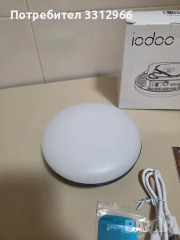 Презареждаема къмпинг лампа с батерия 10 000 mAh и светлинен поток 3000 lm – за окачване в палатка, снимка 2 - Къмпинг осветление - 56247282