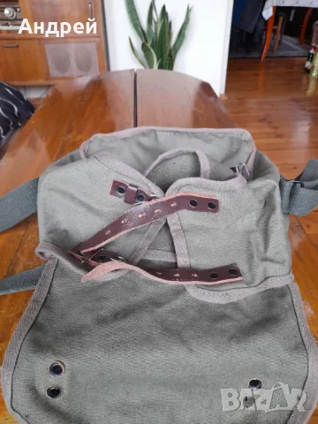 Стара брезентова чанта #18, снимка 7 - Други ценни предмети - 48272450