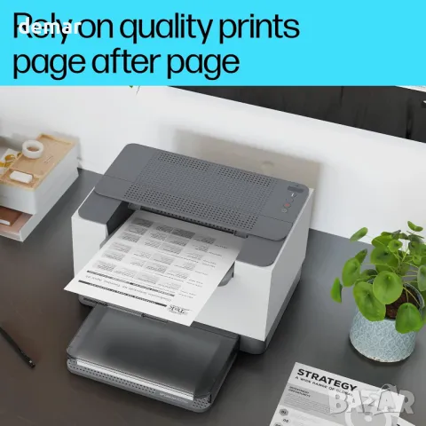 Принтер HP LaserJet M207dw, черно-бял, безжичен, лесна настройка, снимка 5 - Принтери, копири, скенери - 47851476