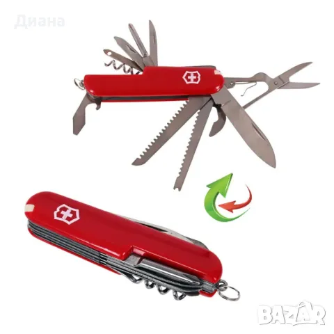 12 в 1 Сгъваем джобен нож – мултифункционален, снимка 1