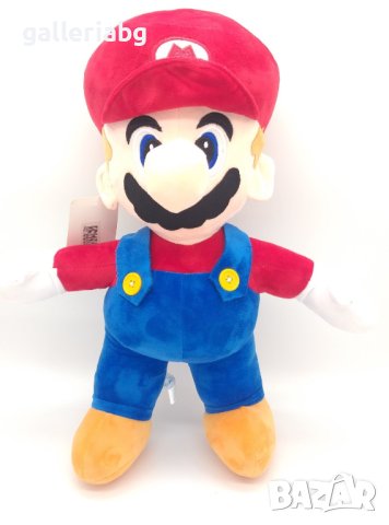 Голям плюшен Марио 43 см. (Super Mario), снимка 1 - Плюшени играчки - 41607514