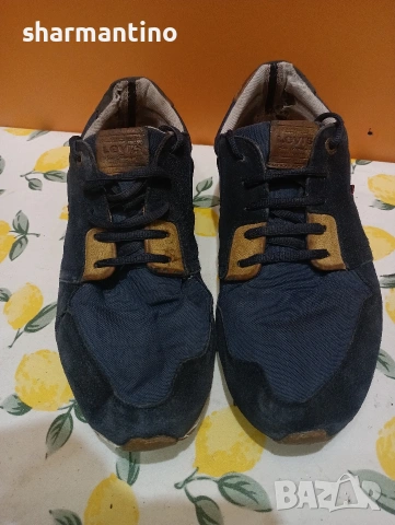 Levis N 46 кожени сникърси , снимка 8 - Маратонки - 53469252