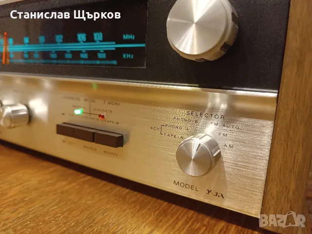 Onkyo Y-3A Quadrophonic Vintage Receiver , снимка 2 - Ресийвъри, усилватели, смесителни пултове - 47330399