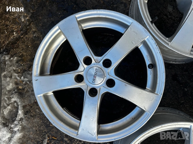 Алуминиеви джанти Dezent 5х112 16 ЦОЛА, снимка 5 - Гуми и джанти - 52913308