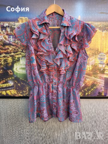 Ефирна блузка, снимка 5 - Тениски - 41689762
