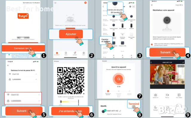 WiFi Скрита камера в USB порт TUYA ZGSZ, снимка 6 - Комплекти за видеонаблюдение - 48926310