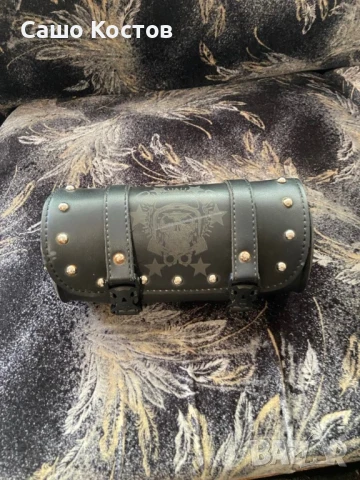 Кожени дисаги с буре, снимка 4 - Аксесоари и консумативи - 50754967