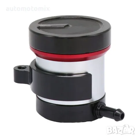 Резервоар за спирачна течност на мотоциклет, Черно и сиво